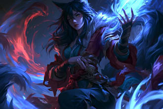 draw custom fantasy heroes, villains, and mythical beings