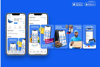 design professional app store screenshots for android and ios