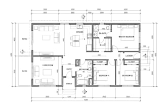 create 2d autocad floor plans, architectural layouts