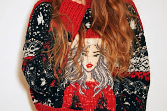 do ugly christmas sweater and t shirts design