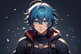 draw an anime avatar for your profile or streaming brand