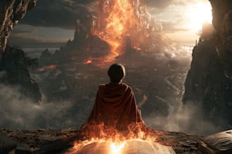 provide stunning fantasy book cover art book design