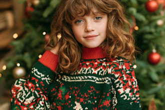 design christmas ugly sweater t shirt