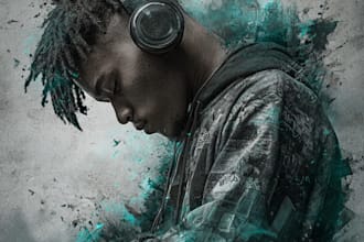 design professional rap and hip hop album cover art
