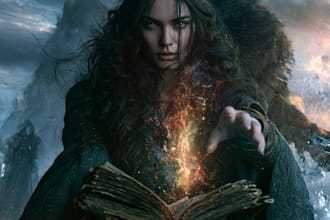 design fantasy book cover