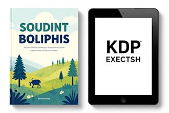 design book cover, ebook cover, and KDP book cover