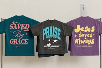 make bold christian apparel designs for you