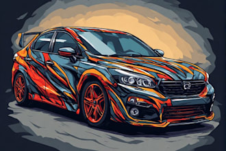 design premium custom car wraps and vehicle branding