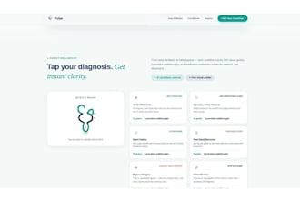 build hospital education  website convert wix html to elementor