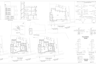 create 2d architectural drawings in autocad