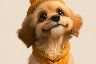 paint stunning pet portrait