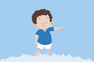 design a professional cartoon mascot for your brand