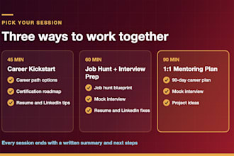be your cybersecurity career mentor and interview coach