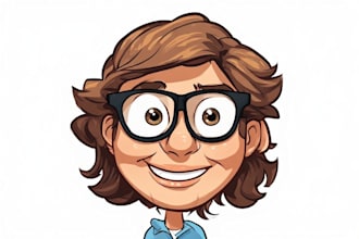 draw bighead cartoon avatar of your photo