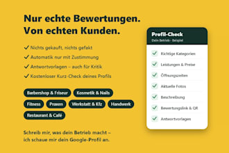 optimize your german google business profile and create a review qr code