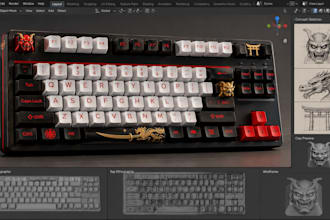 design custom artisan keycaps 3d printable stl models for mechanical keyboards