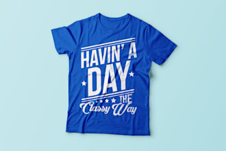 design a realistic t shirt mockup with your design