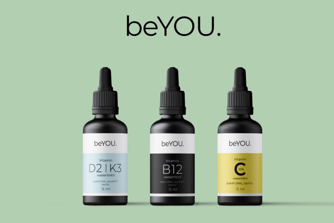 Bottle Label Design Example