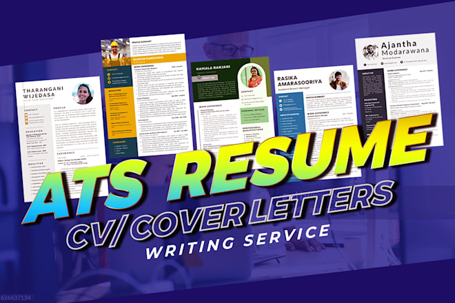 Do ATS resume writing and resume editing CV and LinkedIn — Fiverr service