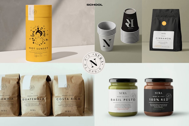 Design your unique logo and branding — Fiverr service