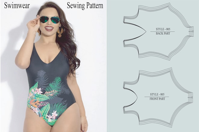 I will do sewing pattern all kind of swimwear I will do sewing pattern all kind of swimwear