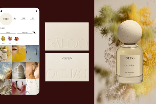 Create a high end brand identity — Fiverr service