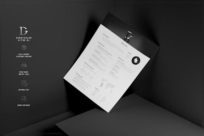 Revamp or design your resume CV and cover letter to a superior one — Fiverr service