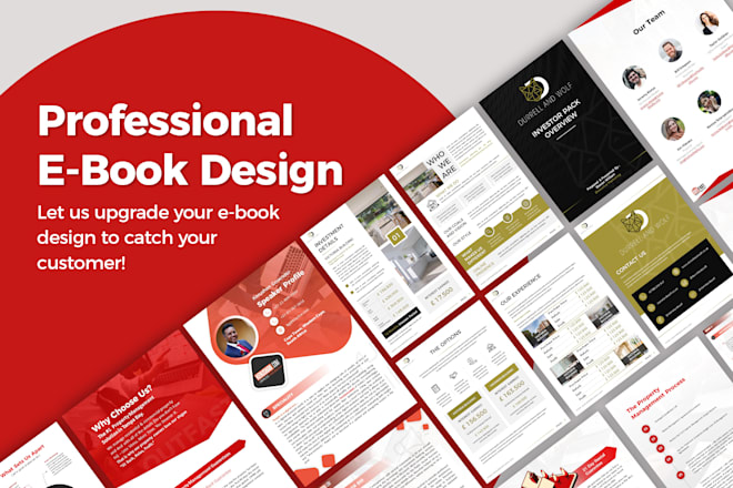 Design professional ebook and free editable file — Fiverr service