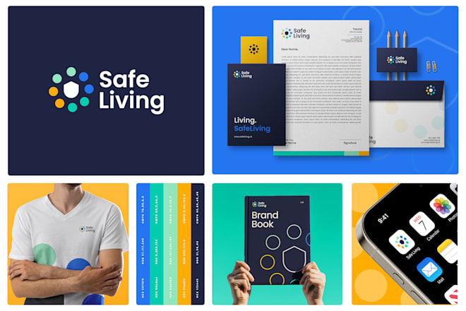 Design brand style guides identity with logo design guidelines branding book — Fiverr service