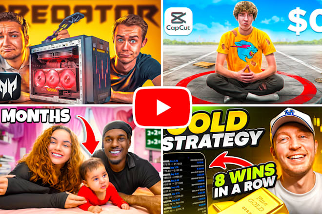 Gaming Thumbnail Design