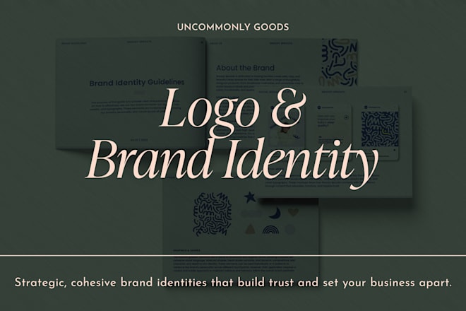 Design unique logo and complete brand identity — Fiverr service
