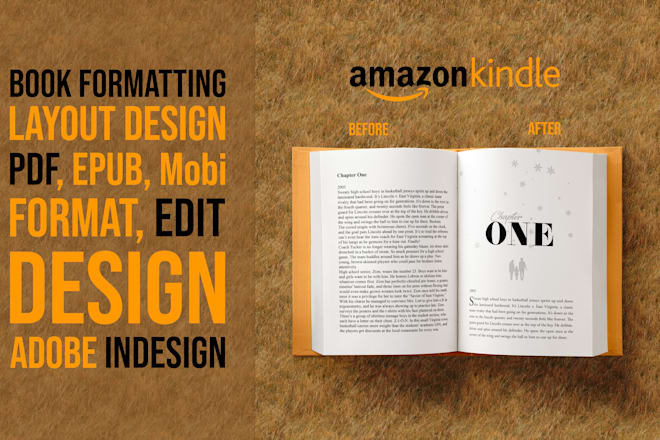 Do book formatting interior layout design and Kindle ebook formatting — Fiverr service