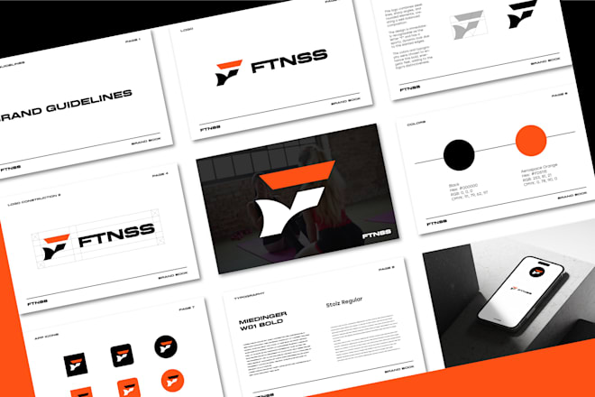 Design your brand kit and logo — Fiverr service