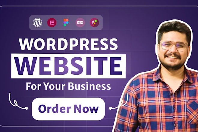 Design professional wordpress website for small business — Fiverr web design service
