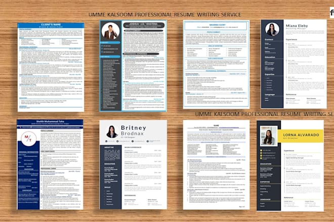 Write, edit and design resume cover letter and LinkedIn — Fiverr service