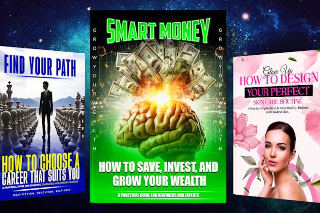 Do outstanding book cover and ebook cover design — Fiverr service