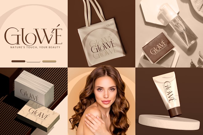 Design full branding kit brand guidelines brand style guide identity and logo — Fiverr service