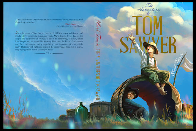 Draw you a professional book illustration and cover — Fiverr service