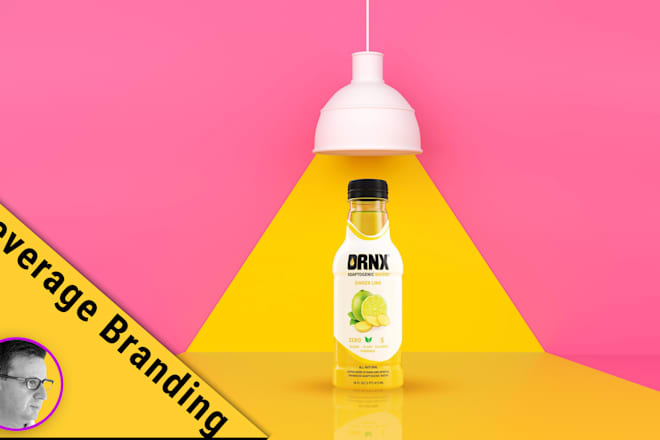 Create a full beverage brand identity with logo label and visual guidelines — Fiverr service