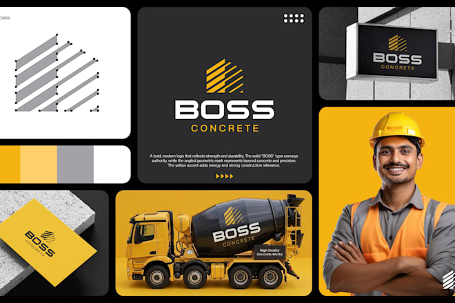 Our agency will design a logo and complete brand identity with a style guide — Fiverr service