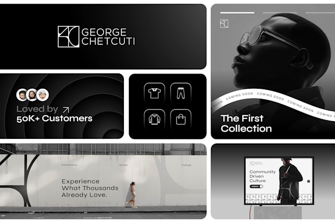 Do brand style guide custom logo design and branding identity — Fiverr service