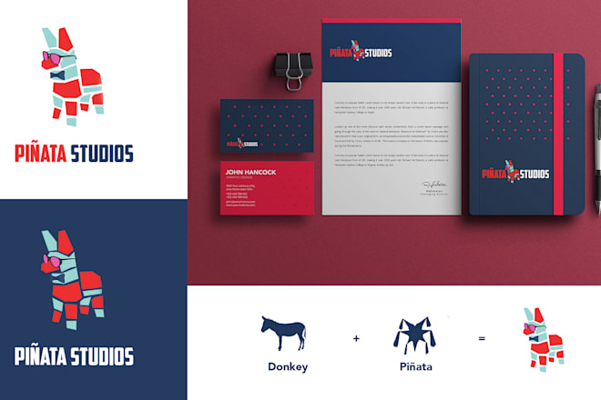 Design brand kit and full visual identity — Fiverr service