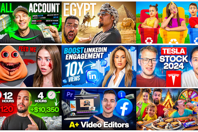 Gaming Thumbnail Design