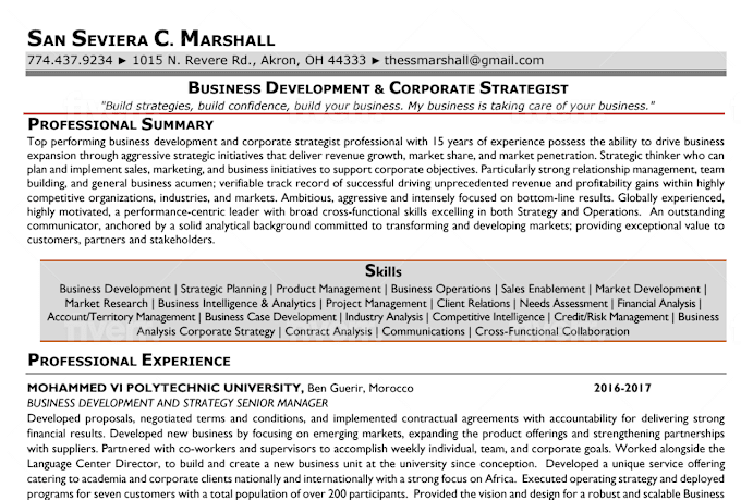 551560683176 Sample Restaurant Manager Resume Excel Professional