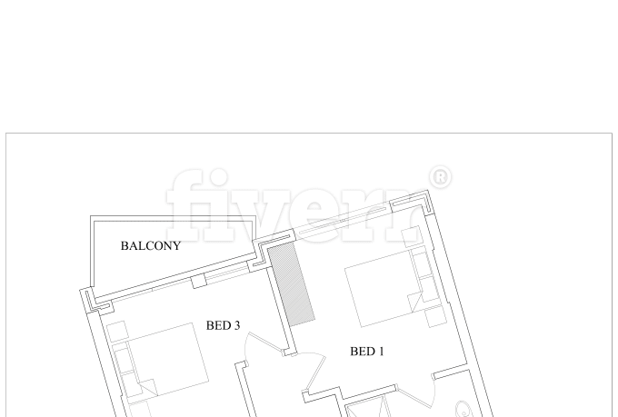 design your ARCHITECTURAL floor plan in autocad