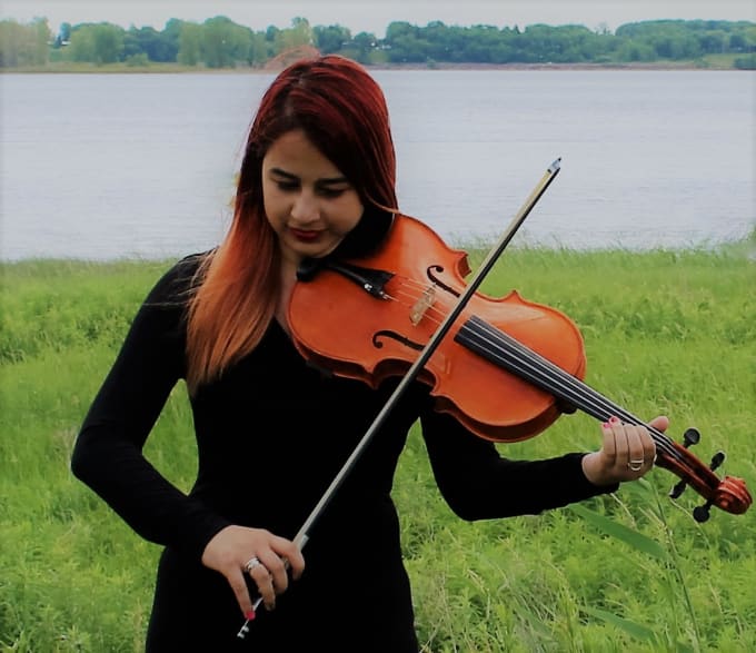 Play the violin or the viola by Julietkh Fiverr