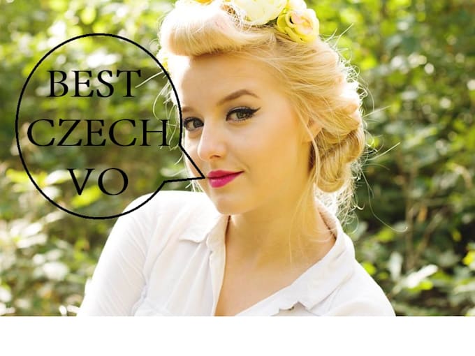record the best female czech voiceover
