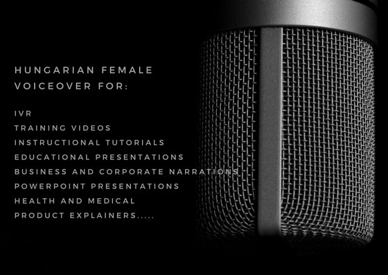 record a female hungarian voiceover