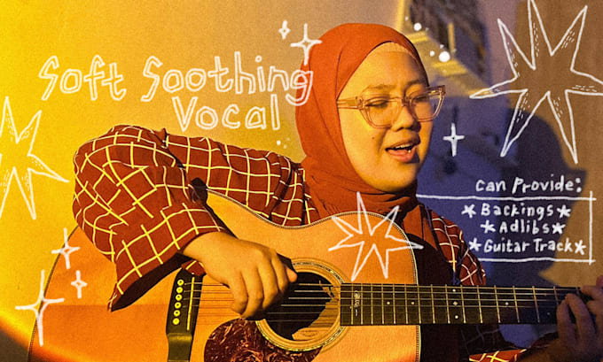 sing as your soft and soothing female singer, vocalist