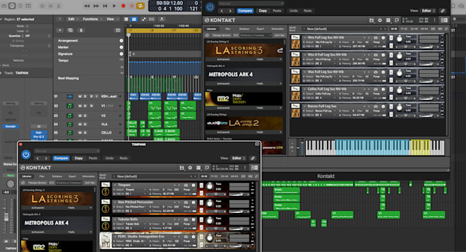 make a pop song into an orchestra arrangement